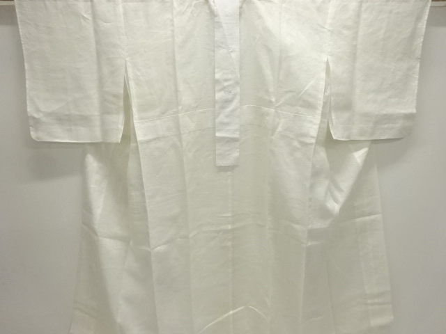 JAPANESE KIMONO / ANTIQUE JUBAN FOR SUMMER / GRASS & FLOWER